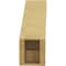Ekena Millwork 5-inch W x 14-inch D x 14-inch H Merced Rough Cedar Woodgrain TimberThane Knee Brace, Primed BRCUR05X14X14MRCRCPR - alternate 2